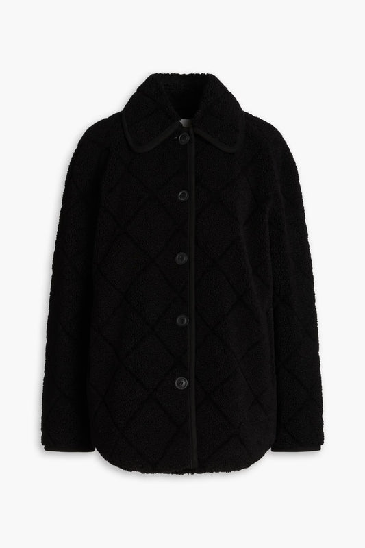 CLAUDIE PIERLOT Faux Shearling Jacket