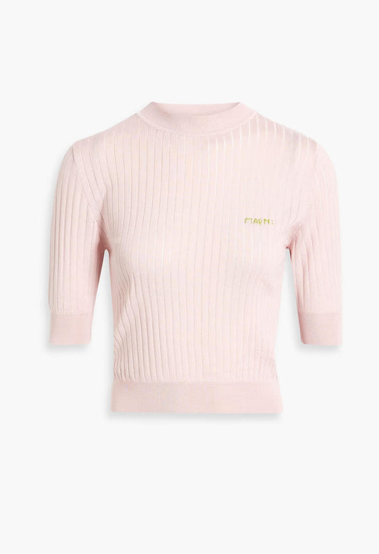 MARNI Wool and Silk-blend Sweater